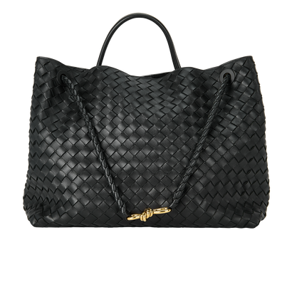Large Andiamo, &pound;4,500, Handbags, Black, Leather, Front view